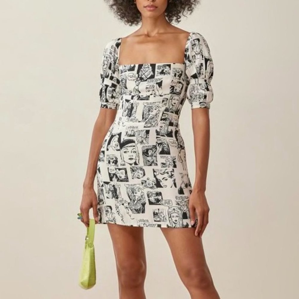 Reformation Magazine Dress Size 10